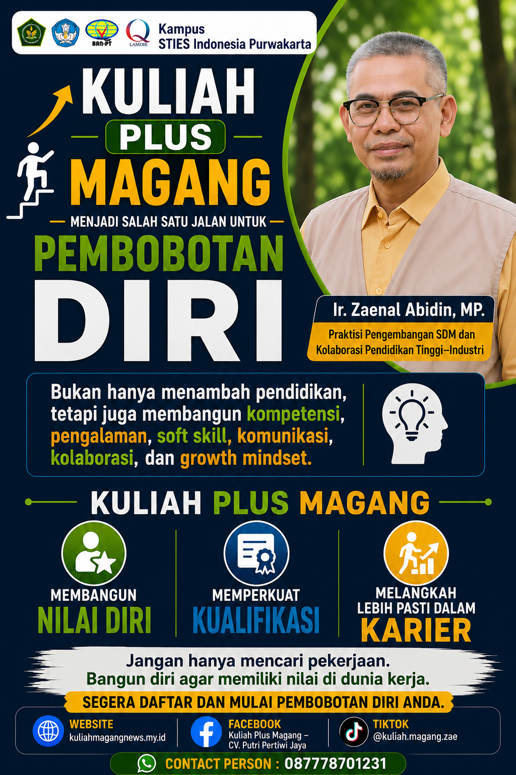 MASA DEPAN KARIER DIMULAI DARI NILAI DIRI