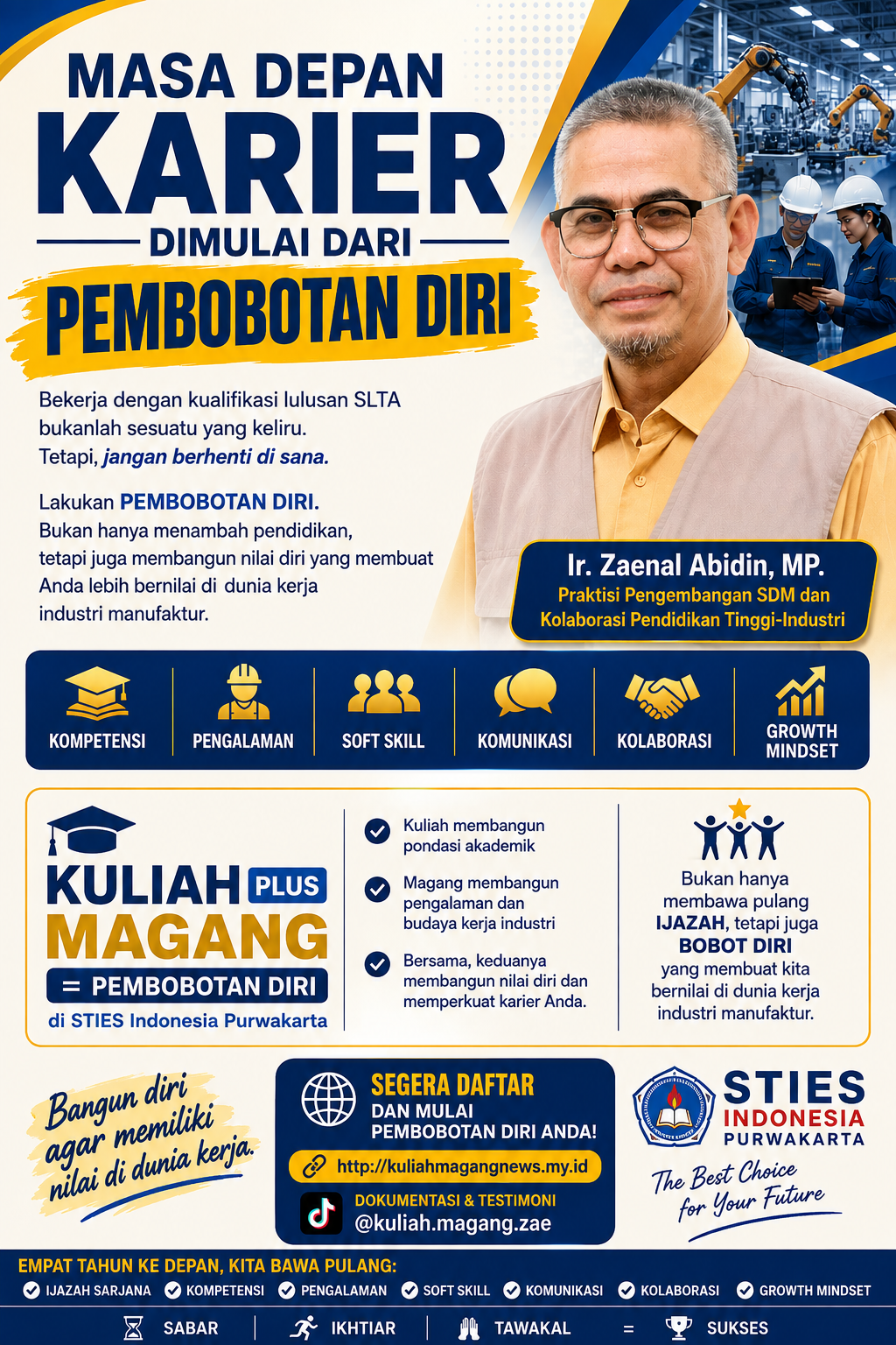 MASA DEPAN KARIER DIMULAI DARI PEMBOBOTAN DIRI