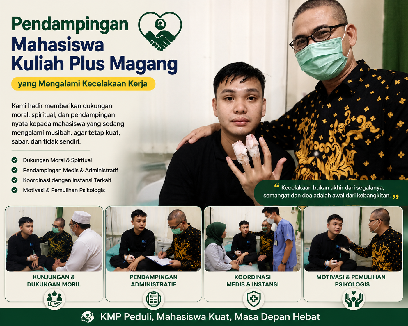 Pendampingan Kecelakaan Kerja